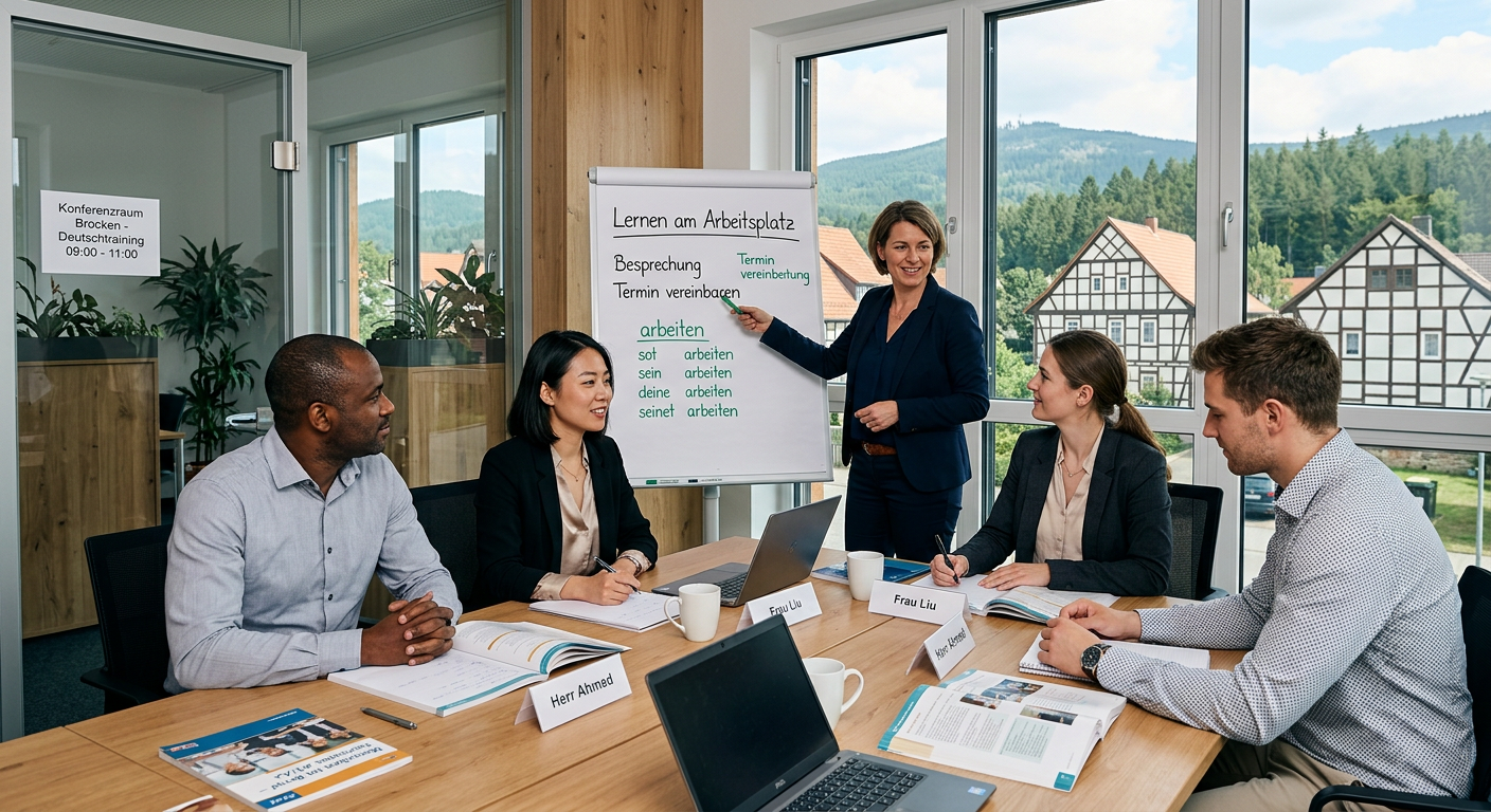 Deutsch fuer Unternehmen — Firmenkurs J.T.Com Harz