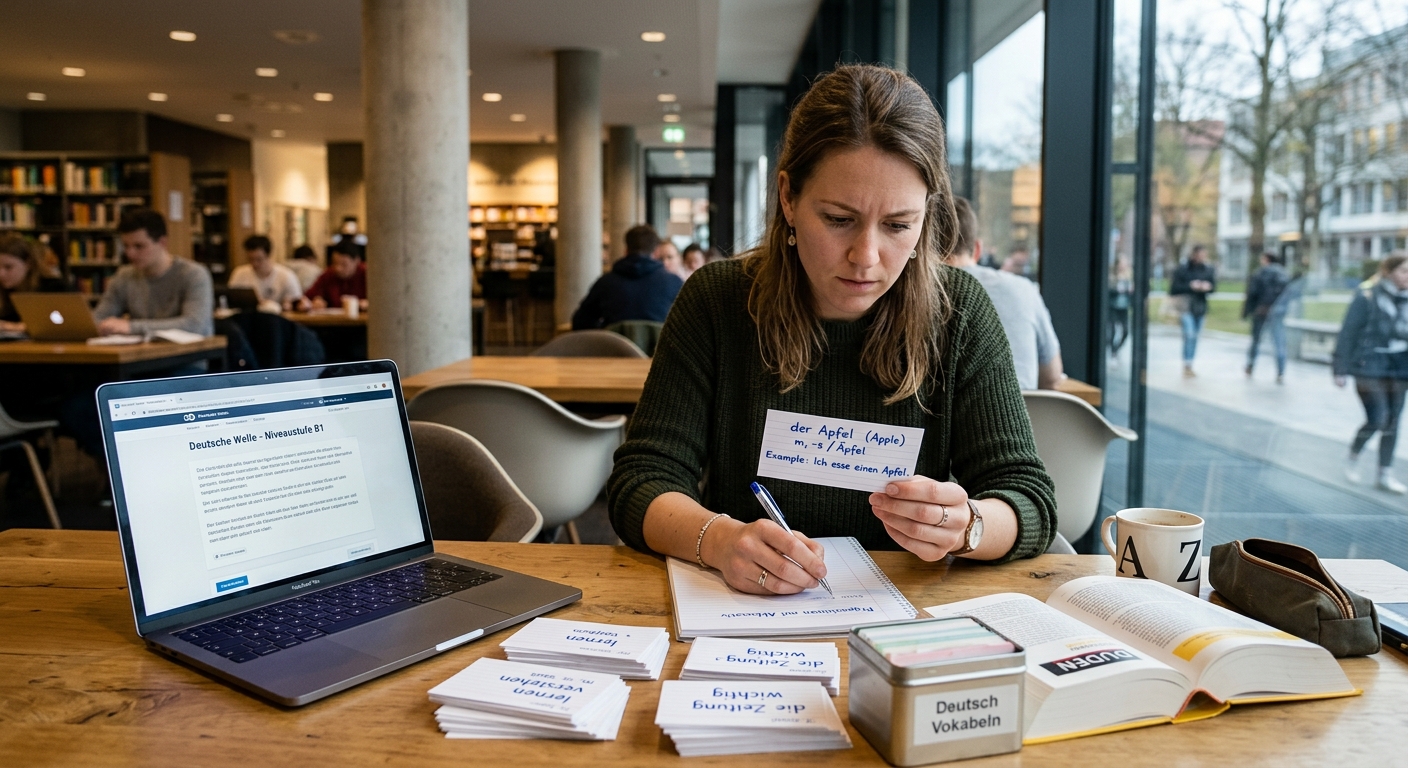 Intensives Deutsch lernen mit modernen Methoden