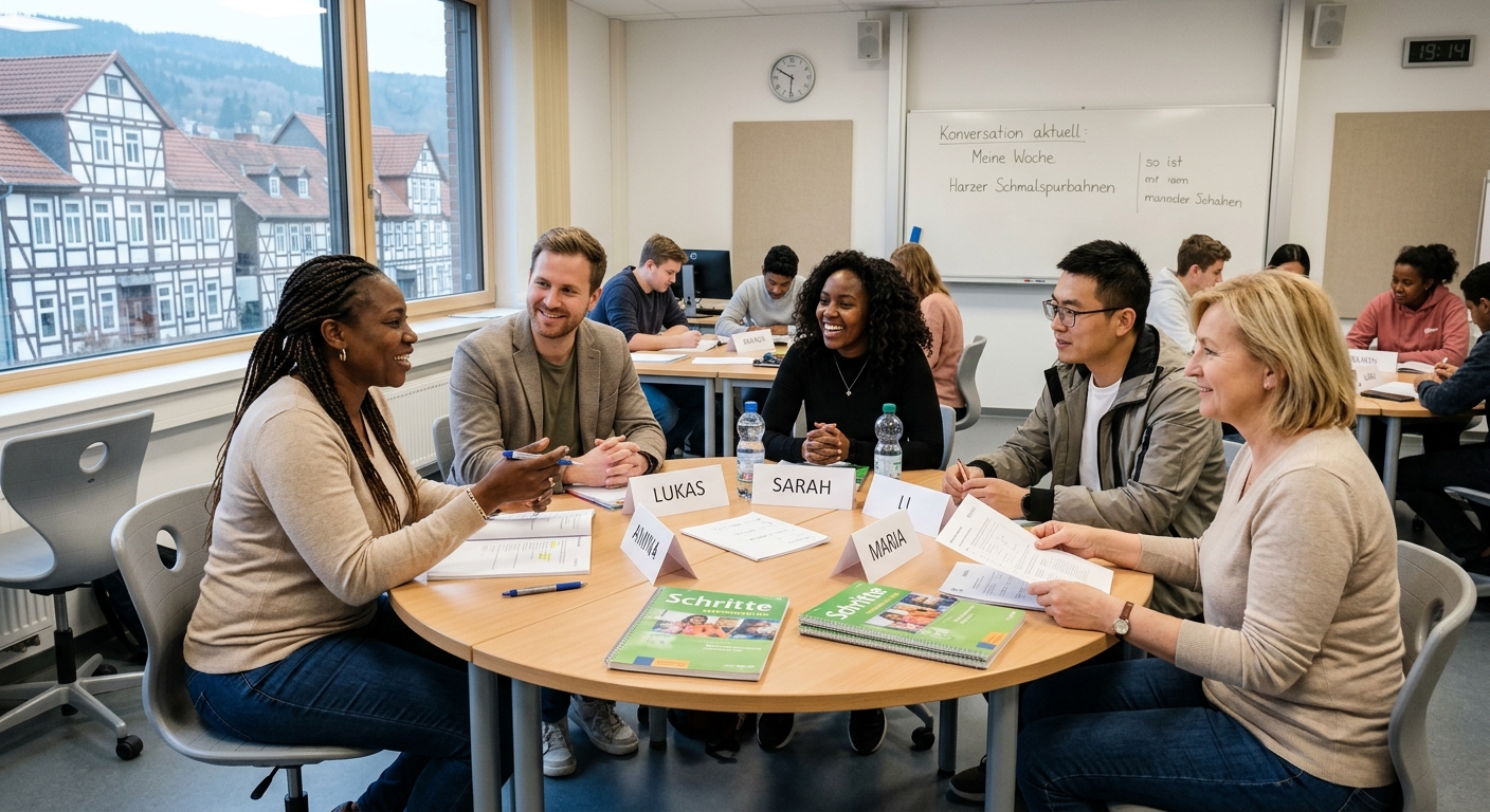 Minigruppen Deutschkurs Clausthal-Zellerfeld — Konversationsuebung